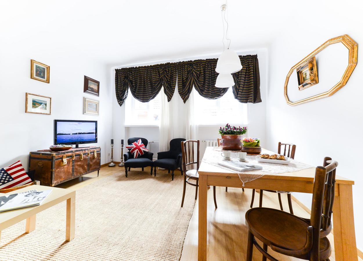 Sunny Apartment In Old Town Warschau Exterior foto